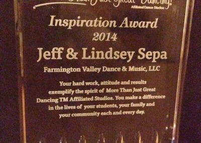 Inspiration Award - Lindsey and Jeff Sepa