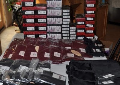 Dance supplies donated to Travelling Tutus