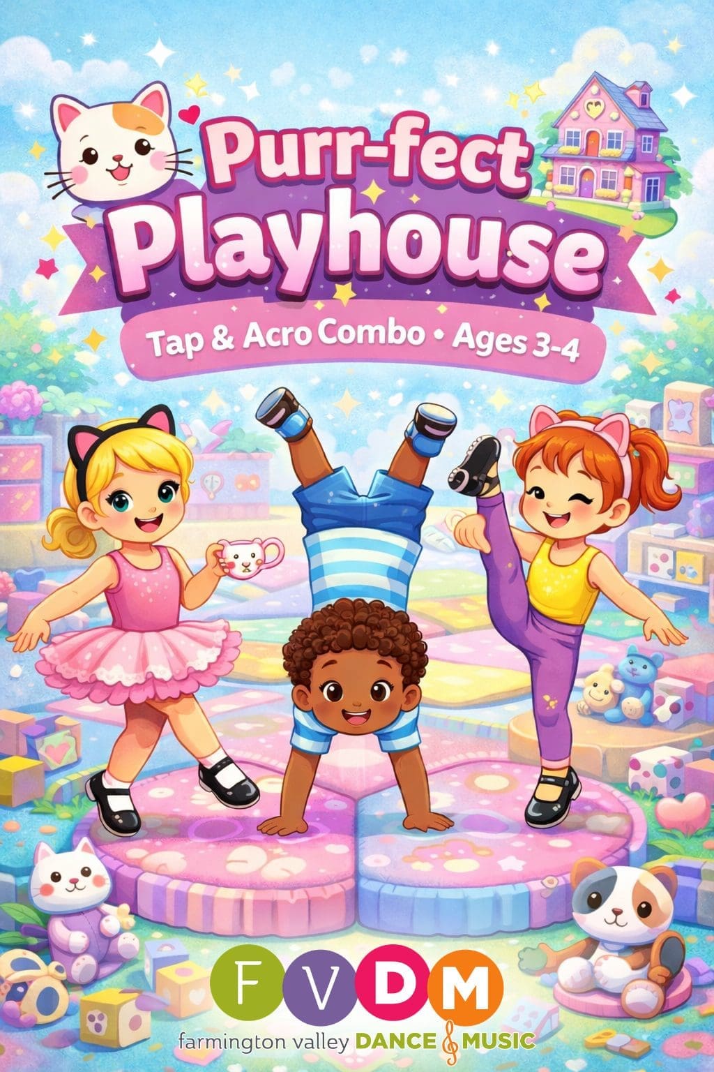 3-4-Purr-fect Playhouse