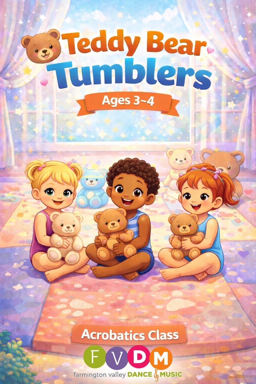 3-4-Teddy Bear Tumblers